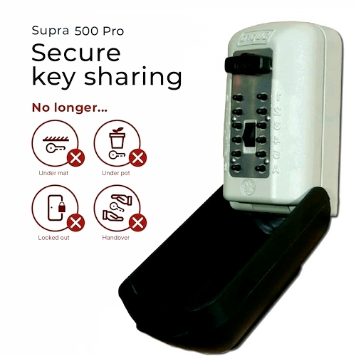 Le Supra 500 Pro - Le meilleur coffre à clés à code mécanique - image 2